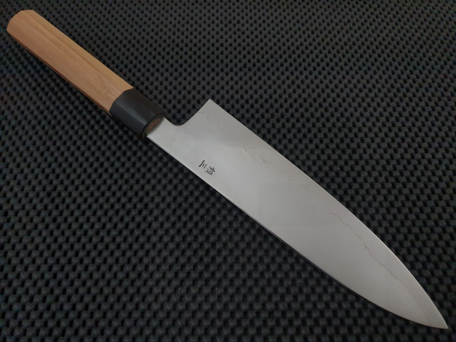 Ginsan Japanese Gyuto Chef Knife Silver #3 Sydney Melbourne Perth Brisbane Adelaide Canberra Australia