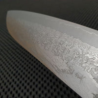 Kurosaki Damascus Santoku Knife