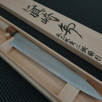 Mazaki Damascus Sujihiki Knife