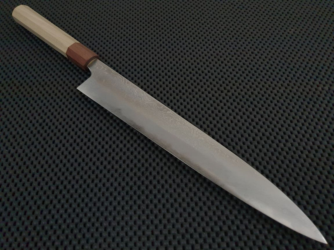 Mazaki Damascus Sujihiki KNife