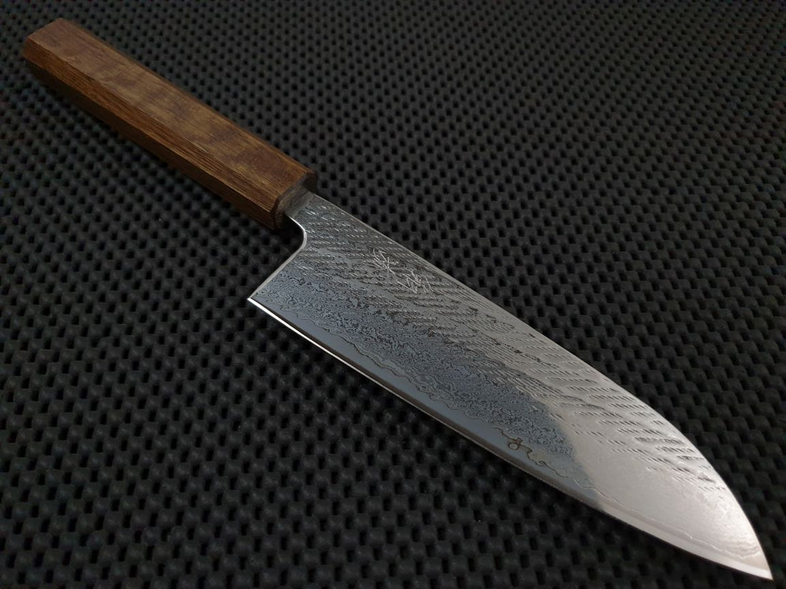 OUL Ginsan Nawame Santoku Knife