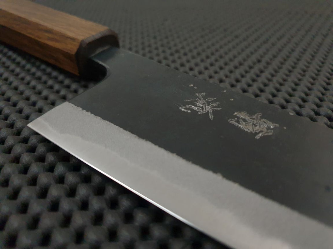 Carbon Kurouchi Bunka Knife 