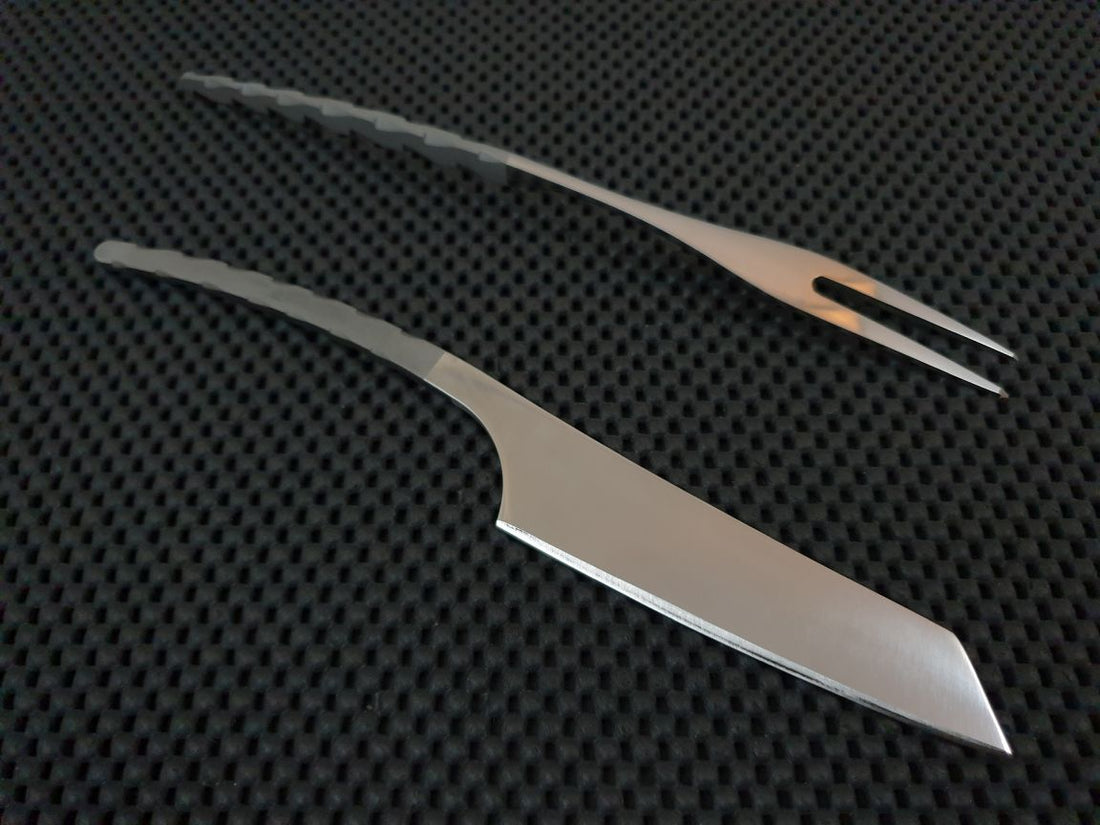 Kyusakichi (Yoshida) Steak Knife & Fork