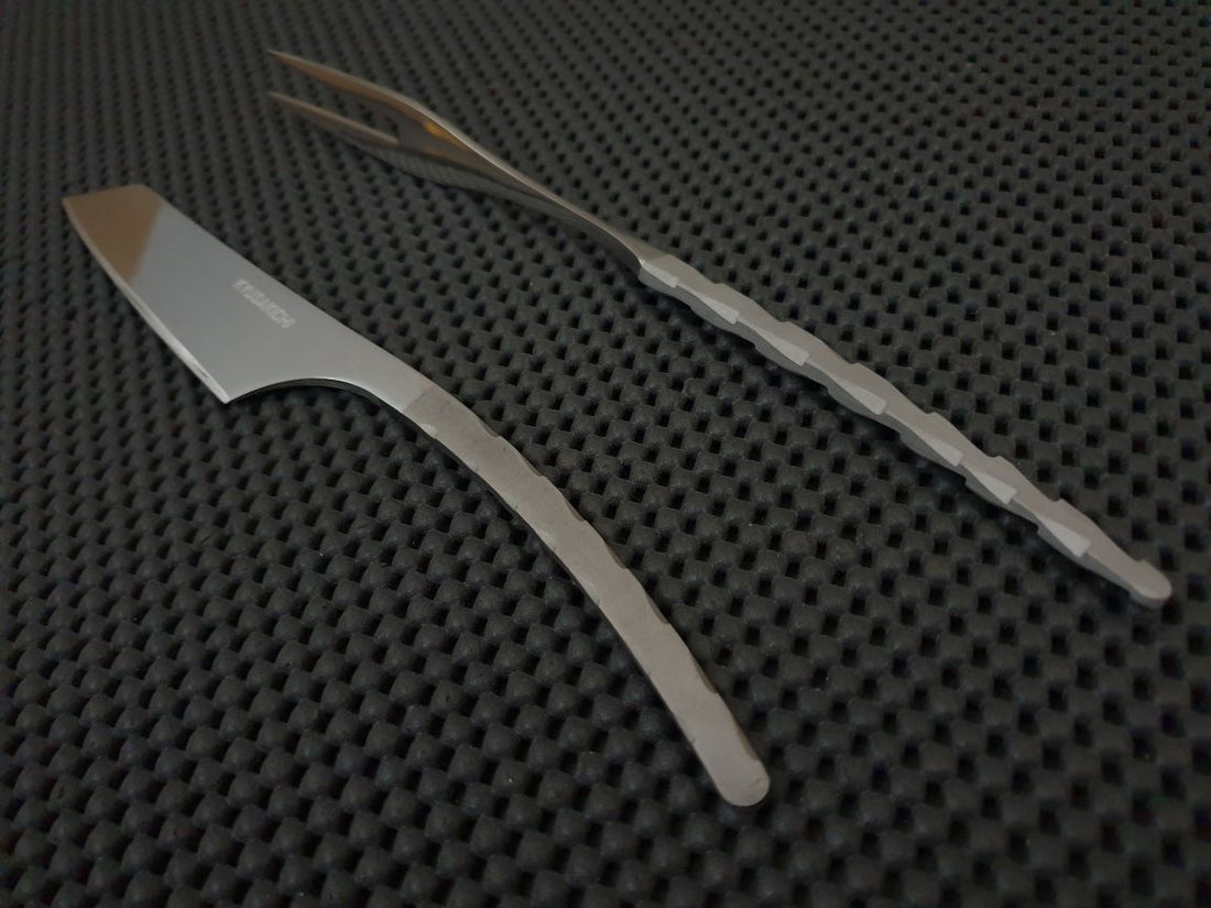 Kyusakichi (Yoshida) Steak Knife & Fork
