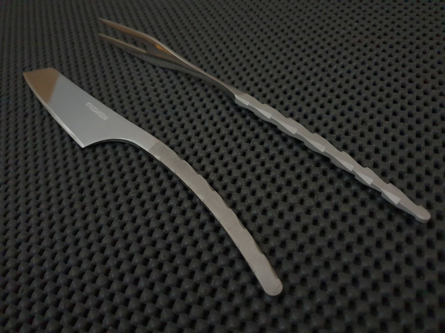 Kyusakichi (Yoshida) Steak Knife & Fork