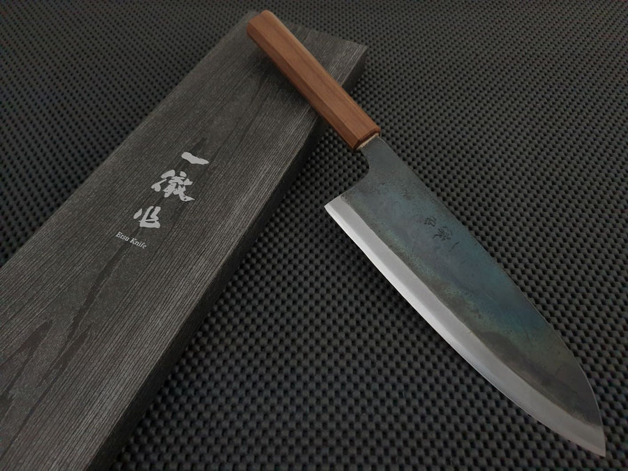 Gyuto Japanese kitchen knife Ittetsu Tall Shirogami IW-11844 21cm for sale