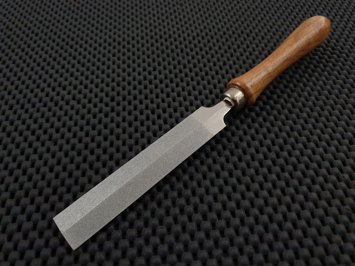Wataoka Japanese Rasp | 100mm Diamond Ryoba File (Feather) – ProTooling