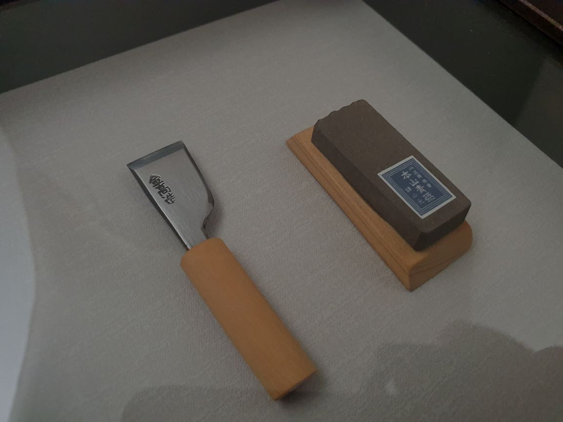 Kanetaka Mini Knife Leather Knife