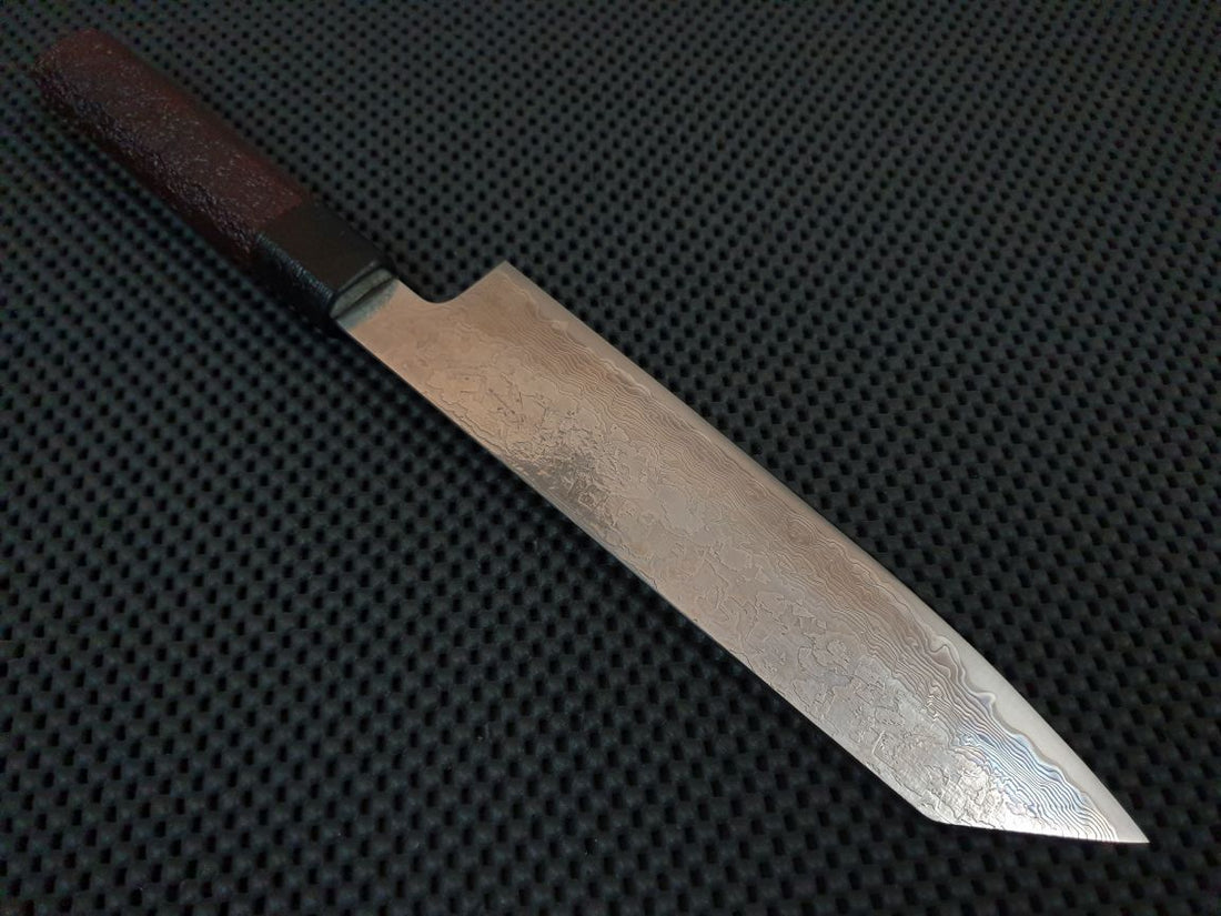 Kenshiro Damascus Kiritsuke Gyuto Knife