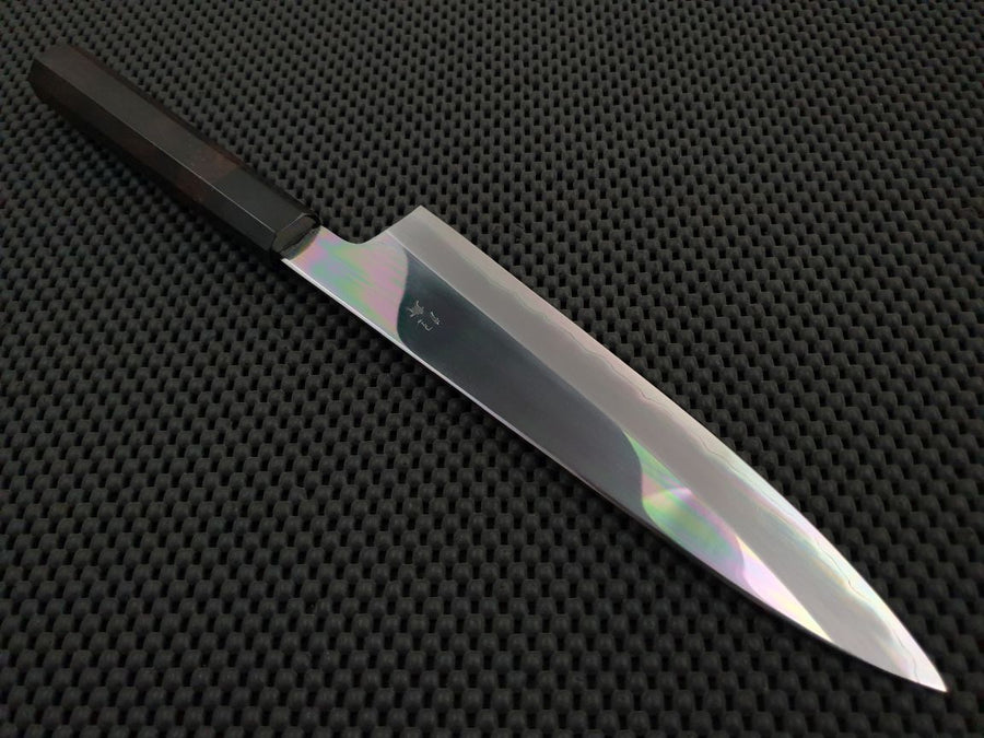 Sakai Kikumori Tanaka Mirror Gyuto Knife