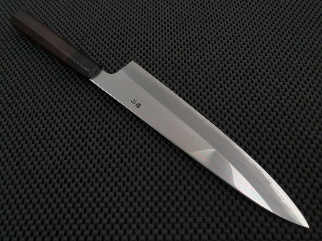 Sakai Kikumori Tanaka Mirror Gyuto Knife