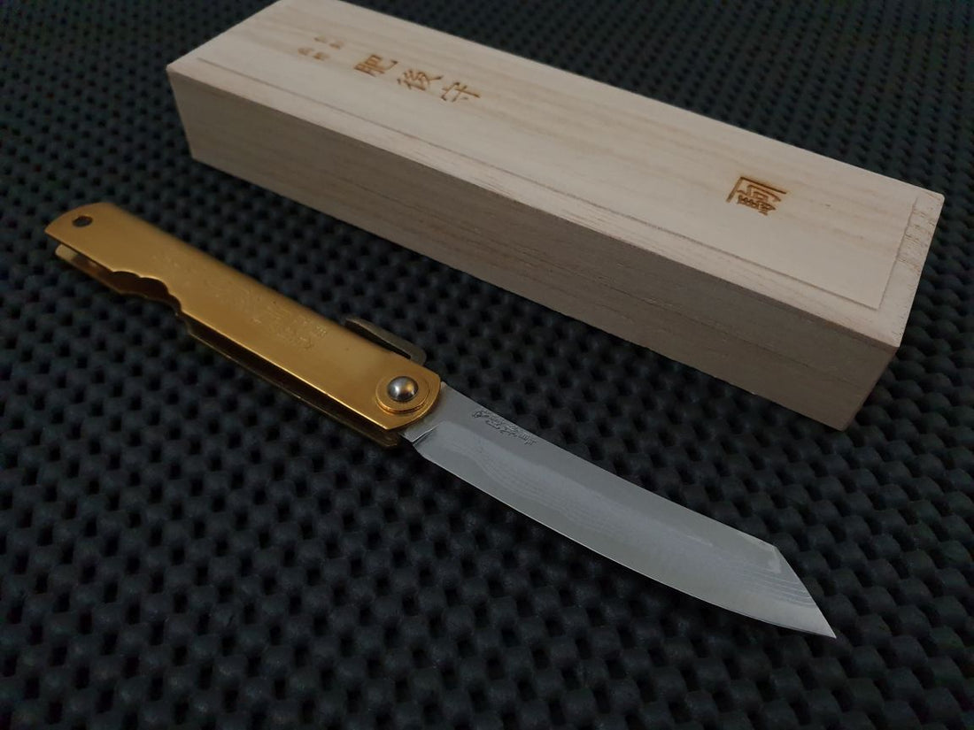 Nagao Higonokami Kiridashi Knife | Collectors Edition - Damascus
