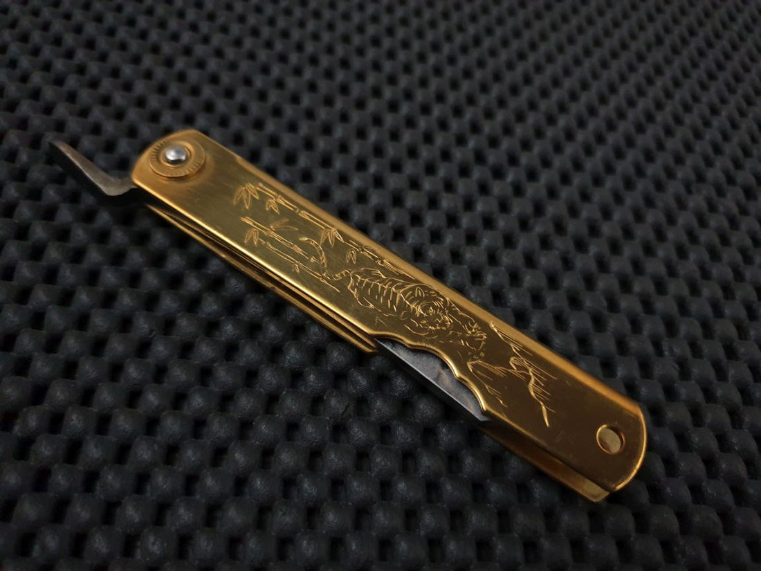 Nagao Higonokami Kiridashi Knife | Collectors Edition - Damascus