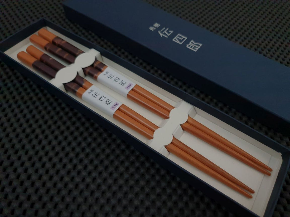 Denshiro Japan | Sakura Bark Chopstick Set