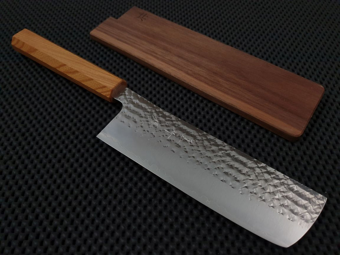 Yu Kurosaki Senko | 165 Nakiri Knife (Zelkova) + Saya