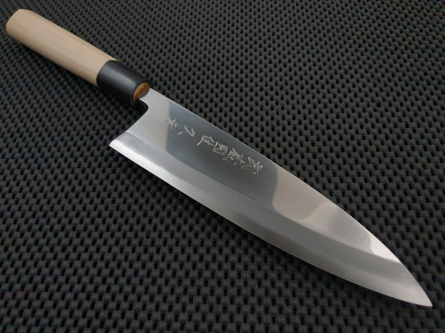 Morihei Mirror Polished Deba Knife