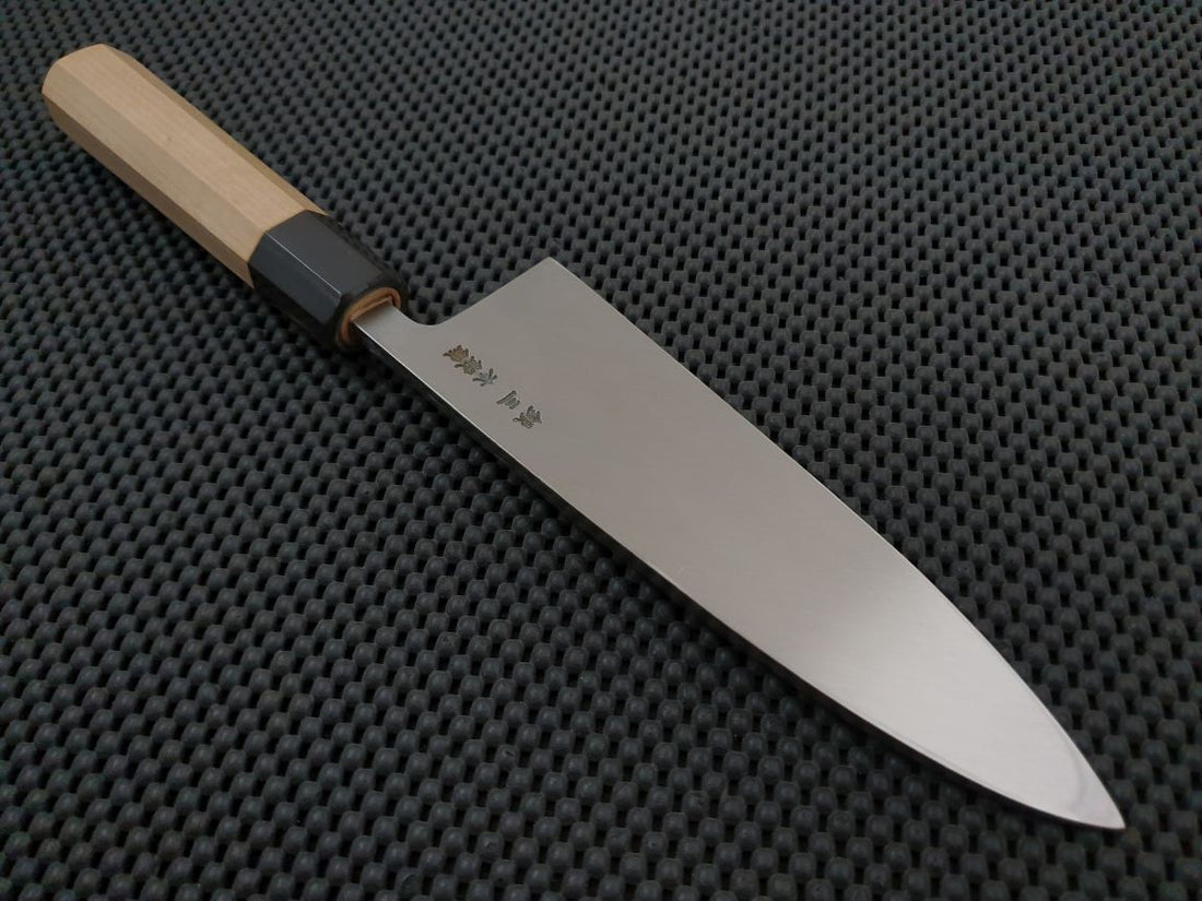 OUL Ginsan 180 Deba Knife