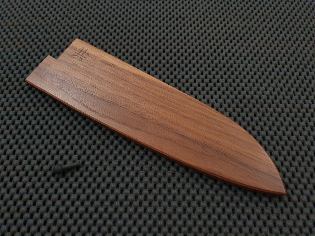 Japanese Saya Walnut Knife Sheath