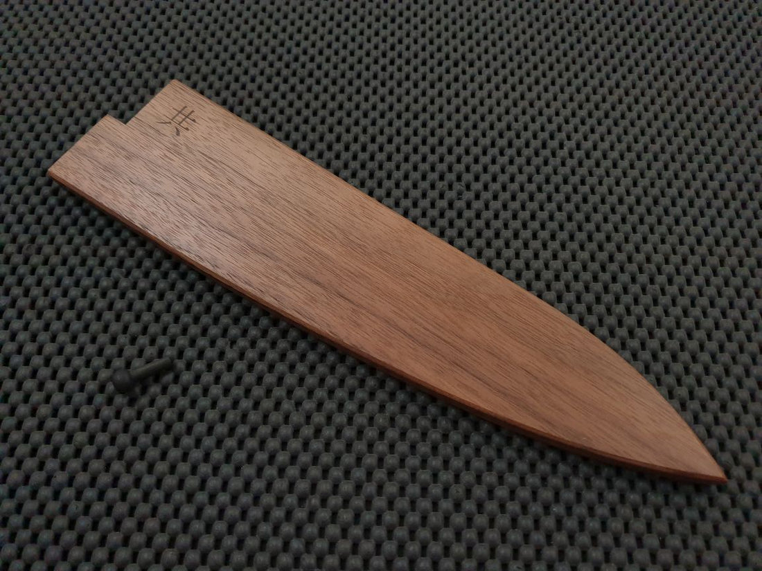 Japanese Saya Walnut Knife Sheath