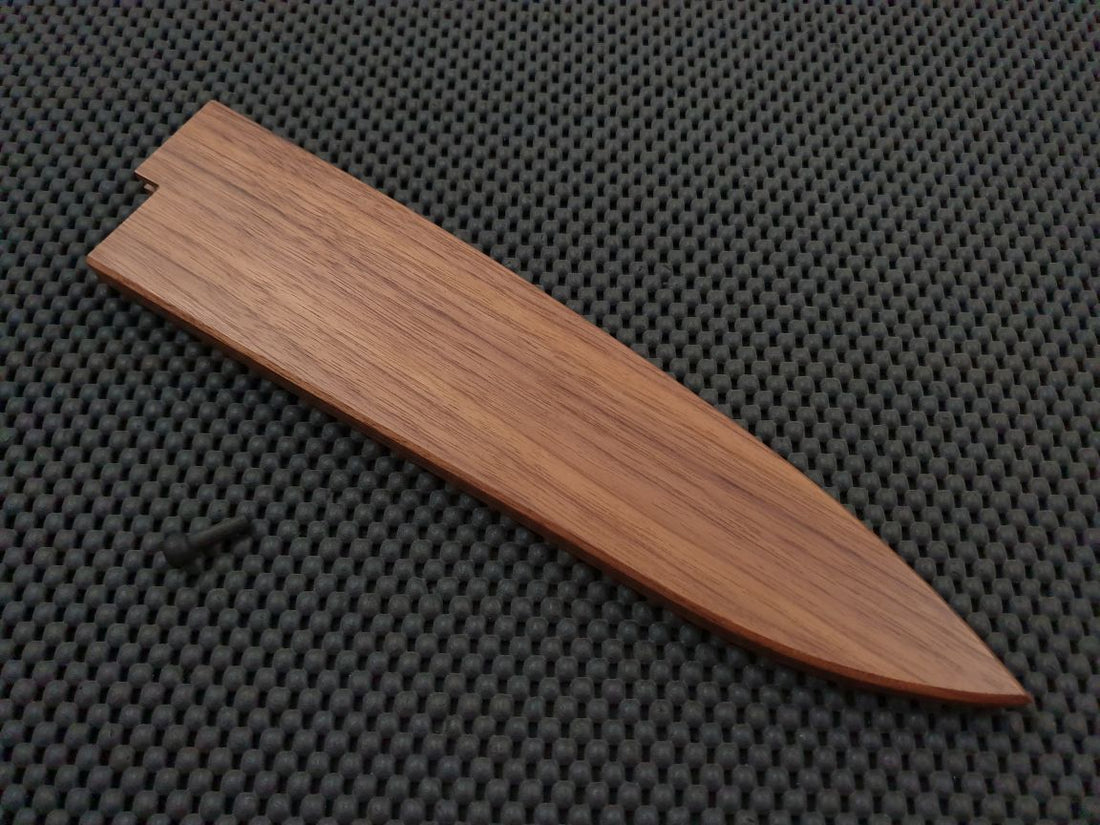 Japanese Saya Walnut Knife Sheath