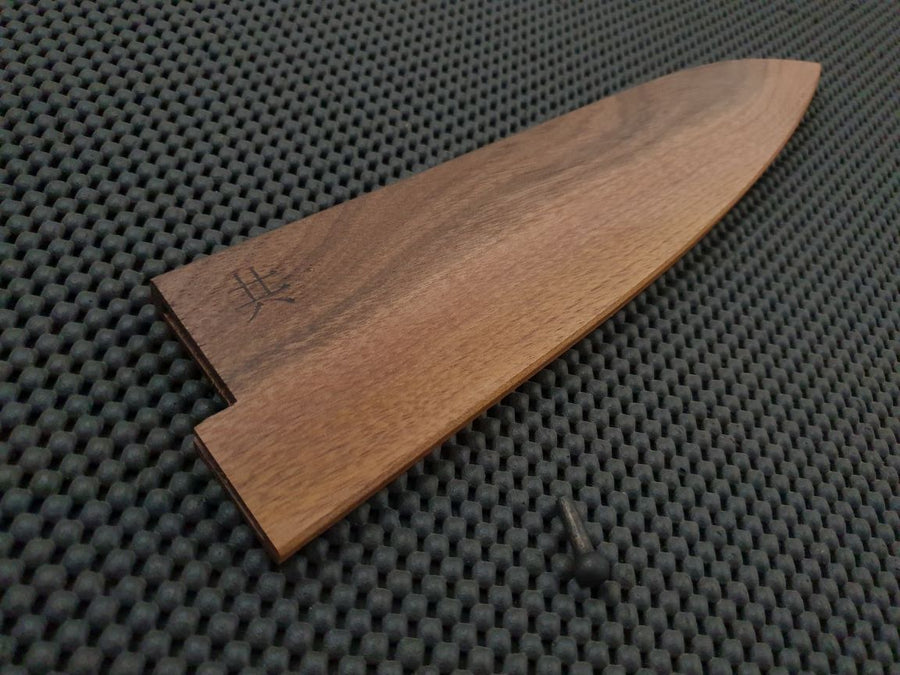 Japanese Saya Walnut Knife Sheath