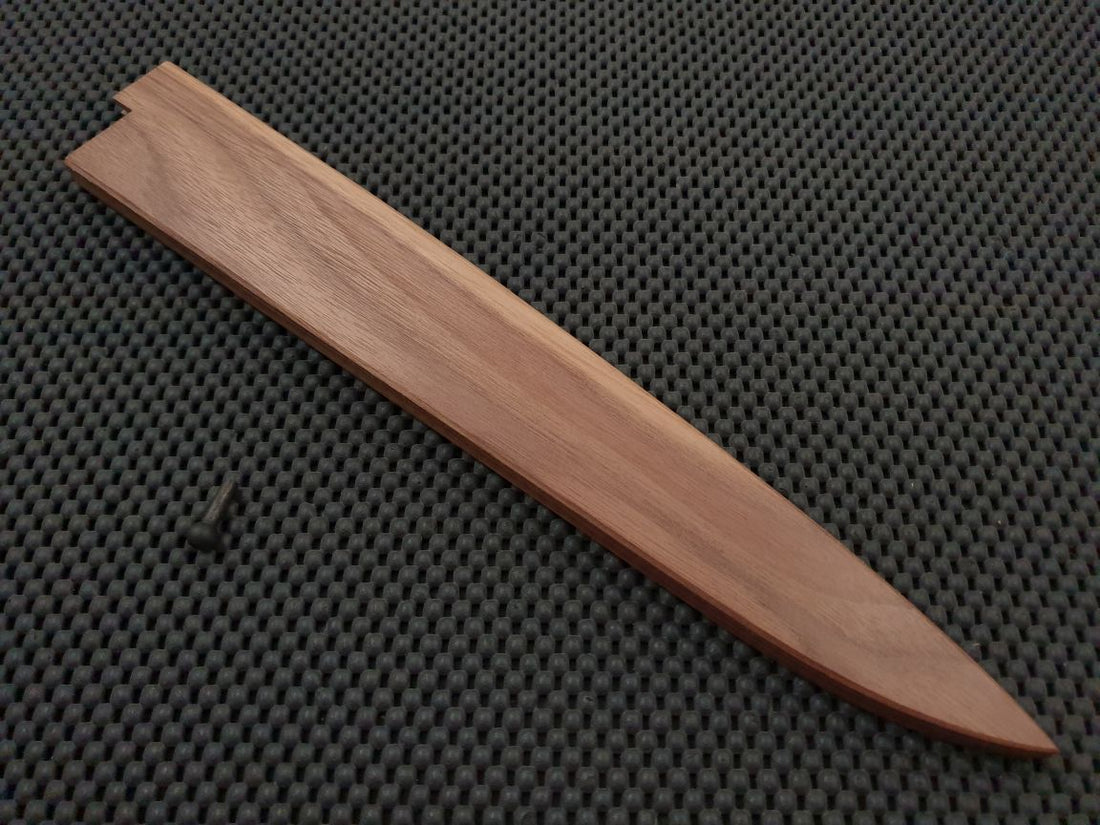 Japanese Saya Walnut Knife Sheath