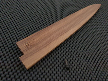 Japanese Saya Walnut Knife Sheath