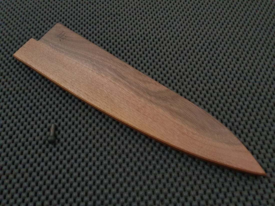 Japanese Saya Walnut Knife Sheath