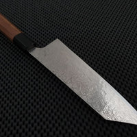 Saji Diamond Damascus WA Bunka Knife