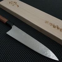 Saji Diamond Damascus Gyuto Knife