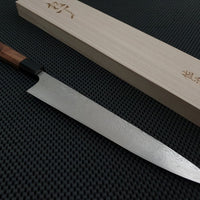 Saji Diamond Damascus Sujihiki Knife