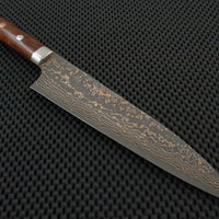 Saji Gold Damascus Gyuto Knife