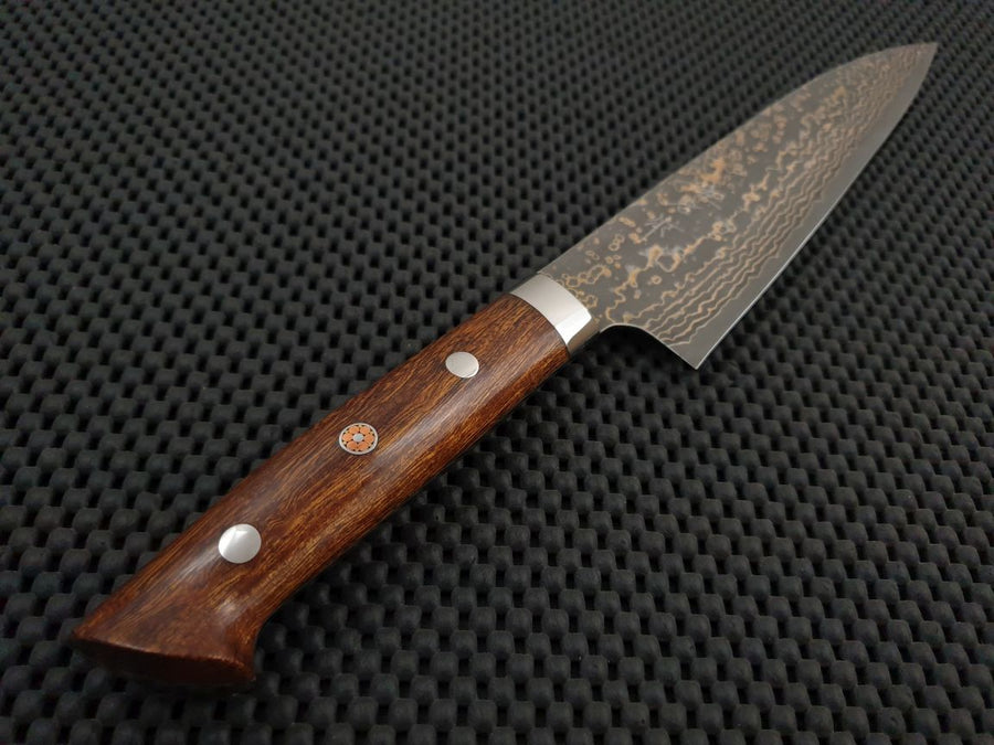 Saji Gold Damascus Gyuto Knife