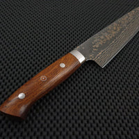 Takeshi Saji Gold Damascus Gyuto Knife