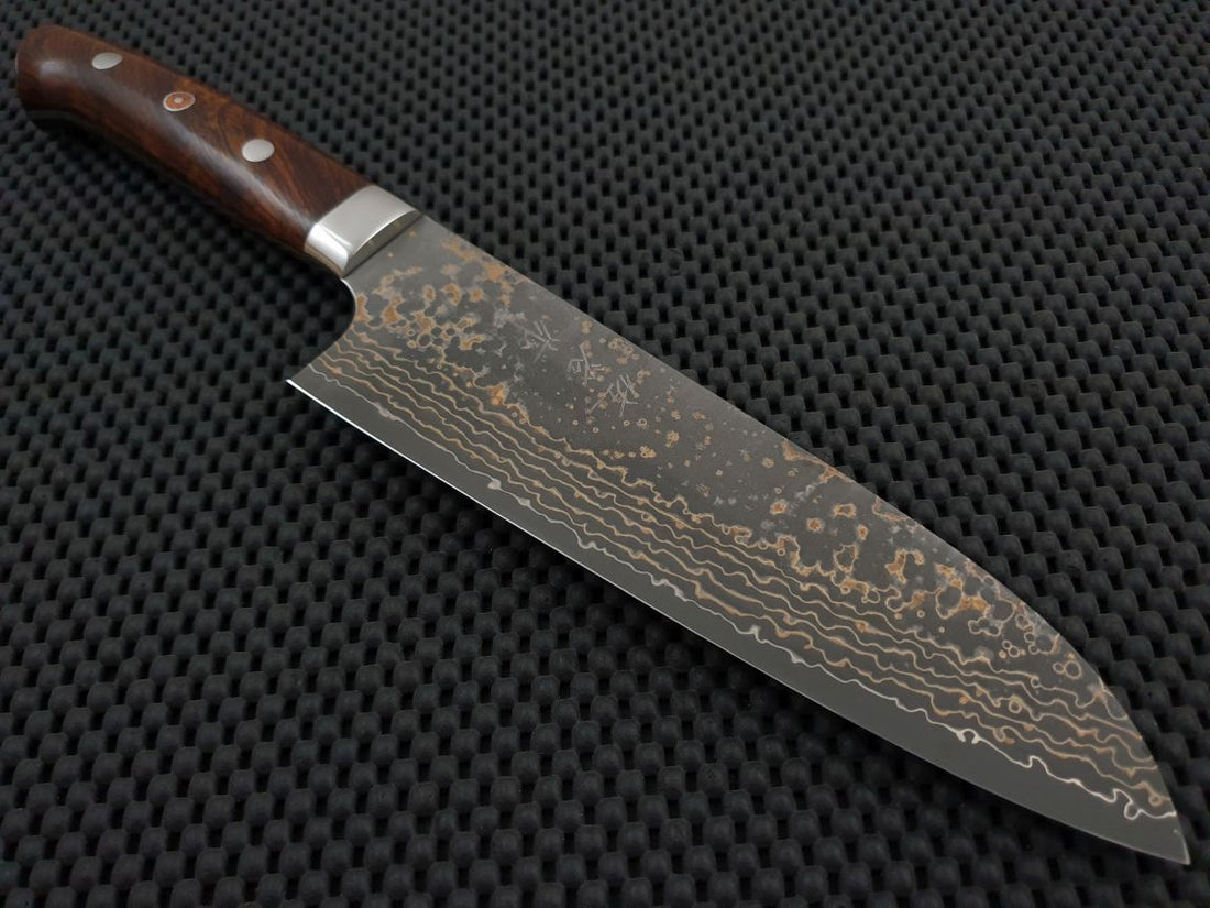 Takeshi Saji Gold Damascus 