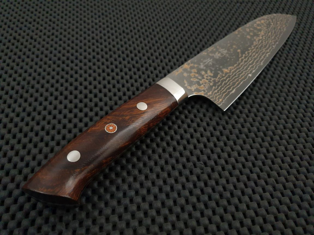 Takeshi Saji Gold Damascus 