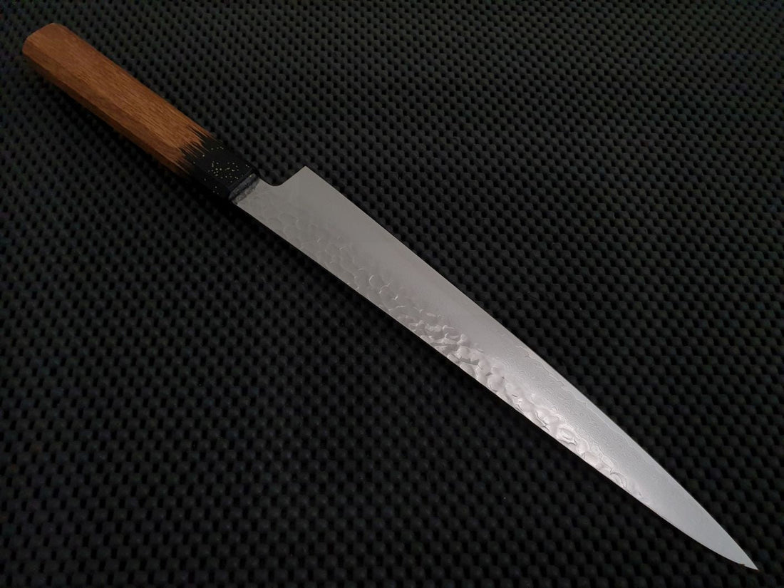 Sujihiki Japanese Slicing Knife Damascus