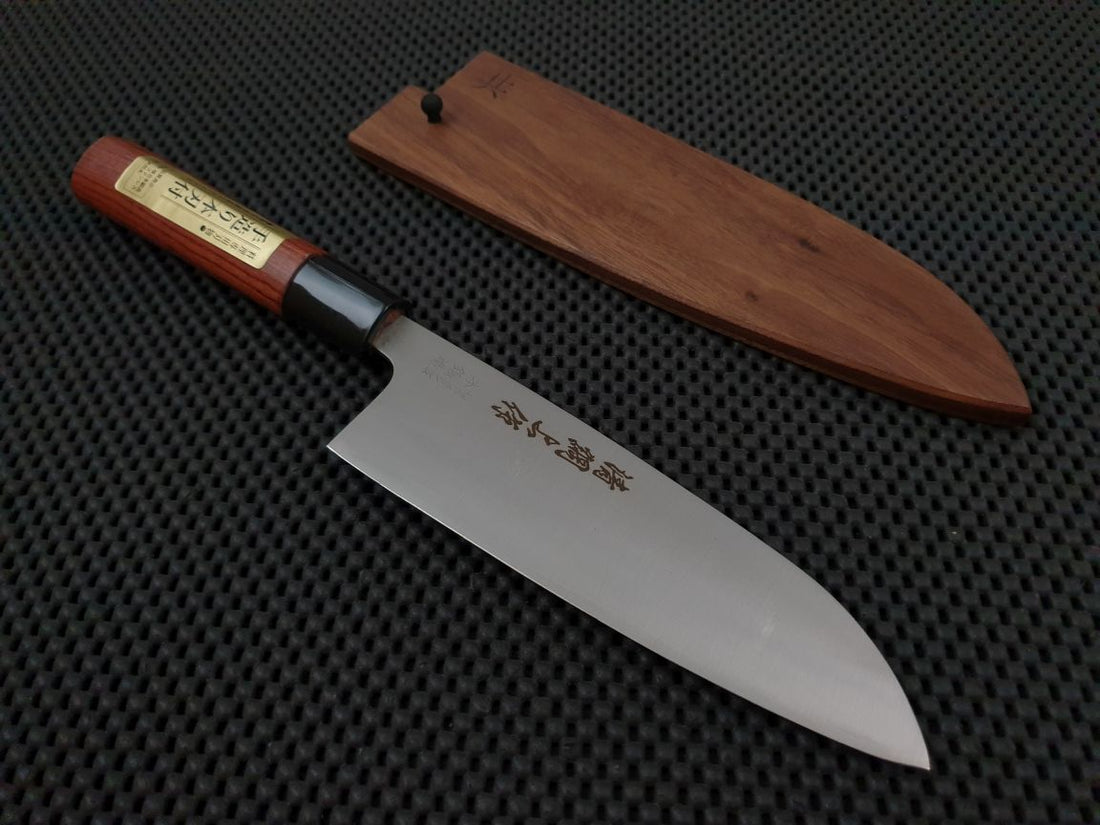 Santoku Knife & Saya