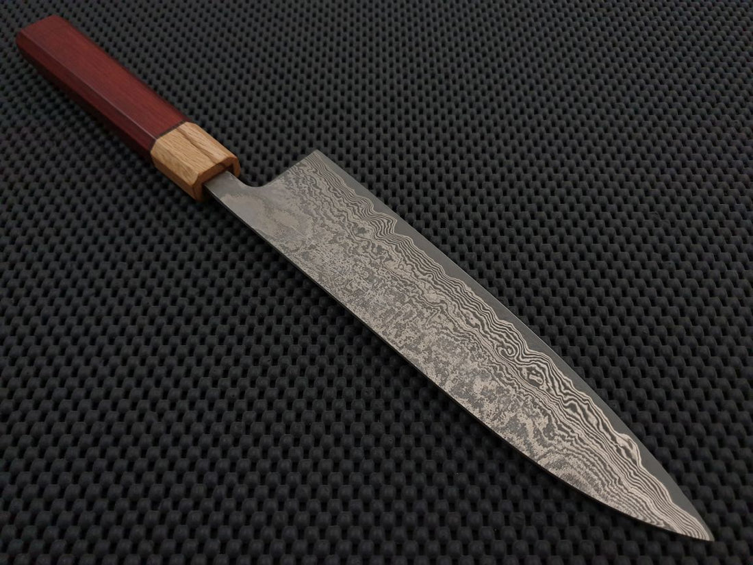 Shiro Kamo SG2 Damascus Gyuto Knife