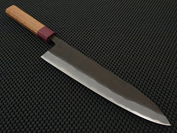 Shiro Kamo Kurouchi Japanese Gyuto Knife