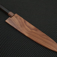Sukenari Ginsan Damascus | 240 Gyuto Knife (Ebony)