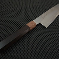 Sukenari Ginsan Damascus | 240 Gyuto Knife (Ebony)