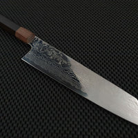 Sukenari Ginsan Damascus | 240 Kiritsuke Gyuto Knife