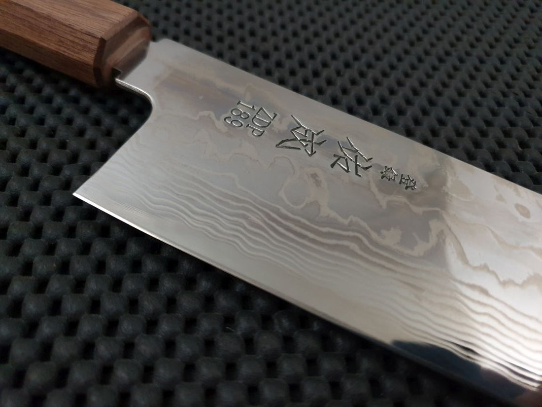 Sukenari ZDP Damascus | 270 Gyuto Knife (Walnut)