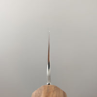 Sukenari ZDP Damascus | 195 Santoku Knife (Ebony) -w/Saya
