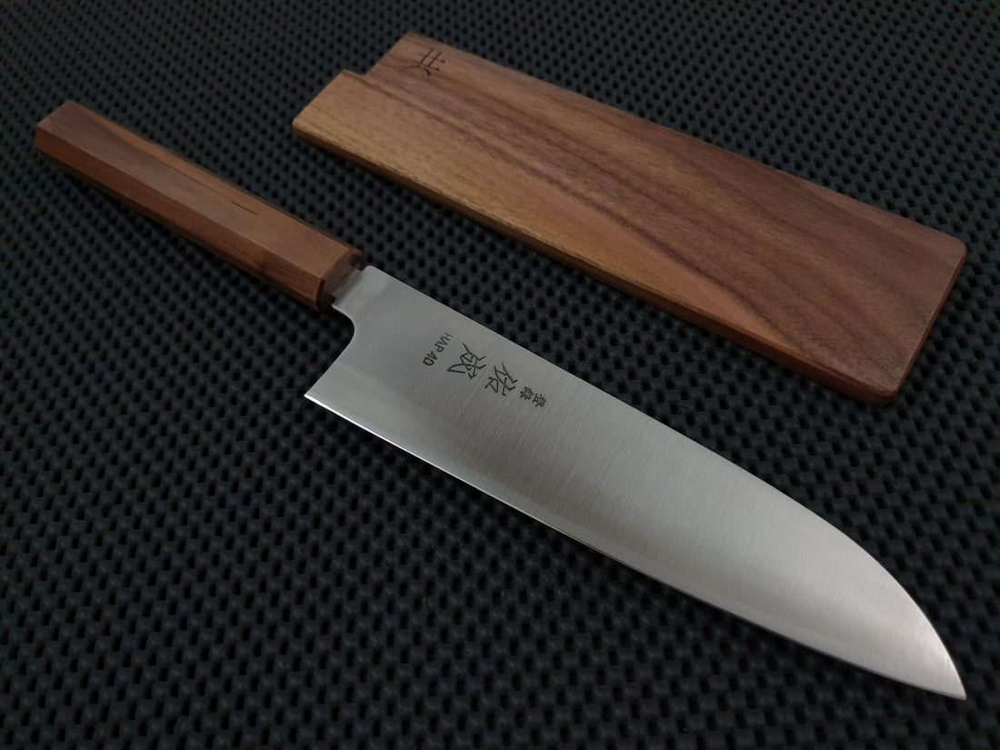 Sukenari HAP40 Migaki | 195 Santoku Knife