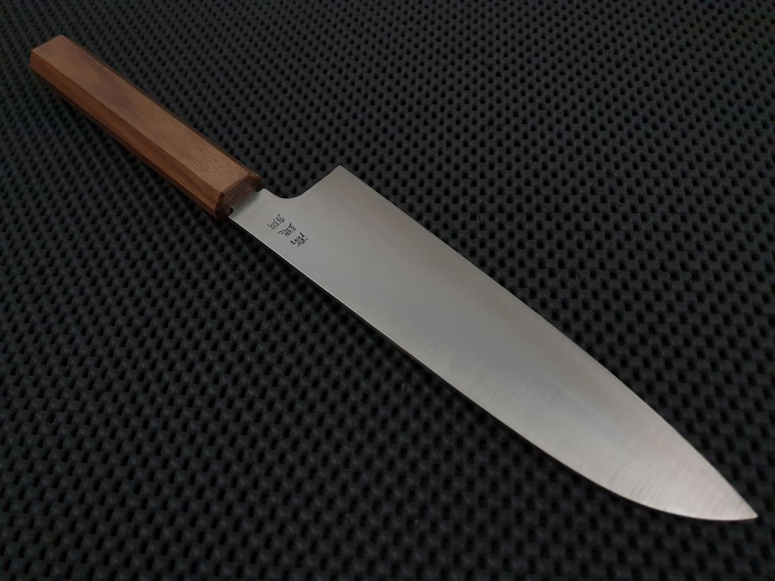 Sukenari HAP40 Migaki | 195 Santoku Knife