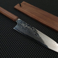 Sukenari ZDP Damascus Santoku Hocho
