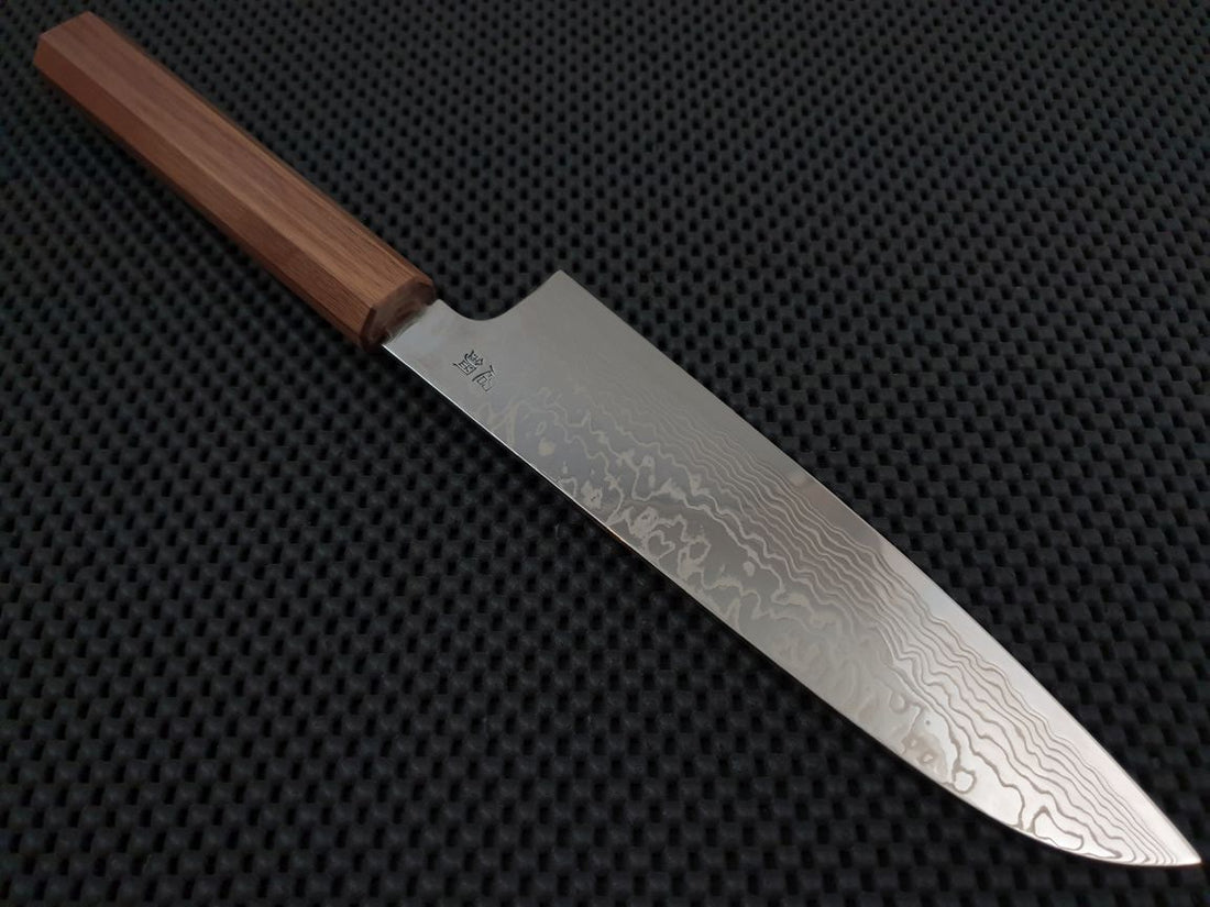 Sukenari ZDP Damascus Santoku Hocho