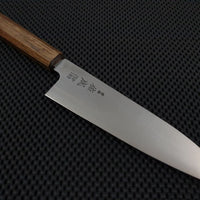 Sukenari ZDP Migaki | 195 Santoku Knife (KMT Oak)
